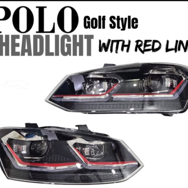 Polo golf Style Headlight
