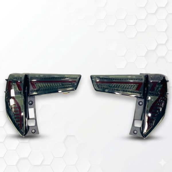 Toyota Innova Crysta LED Tail Lights (2016+) – Smoke & Red