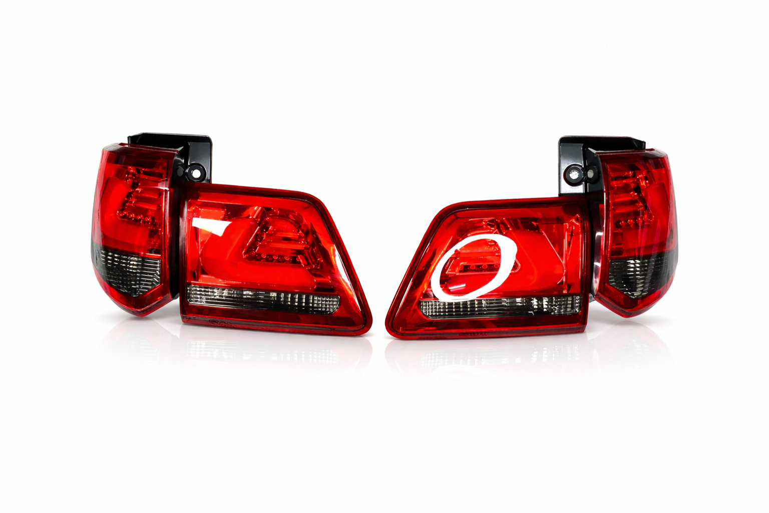 252e3eeb-b5ec-4f67-b763-194a75b3c046 Toyota Fortuner Type-2 Dodge-Style LED Tail Lights (2012-2016) - Image 1