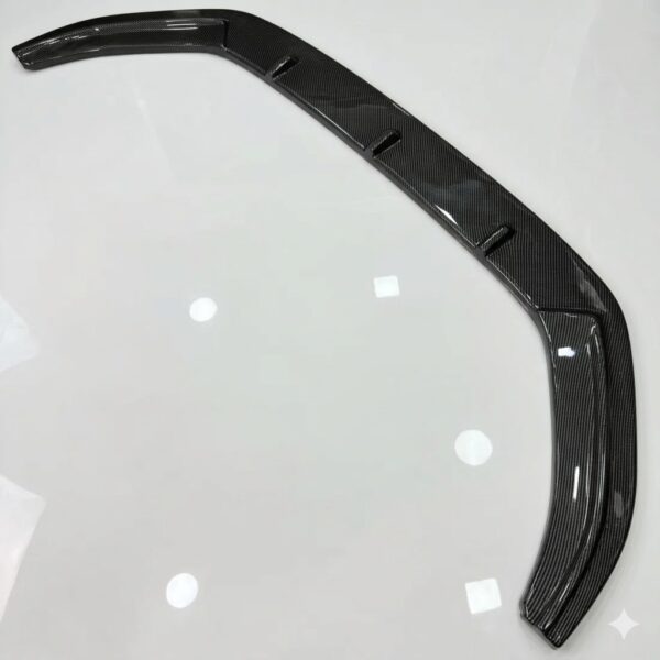 Virtus And Slavia Front Single Piece Splitter | Aftermarket Color: Carbon Fiber