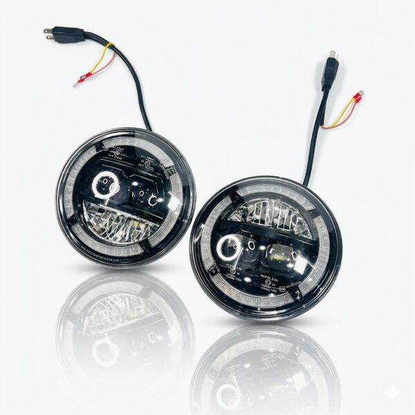 Mahindra Thar Hawk Eye Projector Headlights | Aftermarket Twin Projectors with DRL