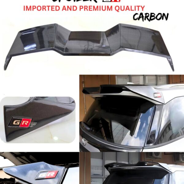 Toyota Fortuner (2016-2024) GR Sport Style Rear Roof Spoiler – carbon