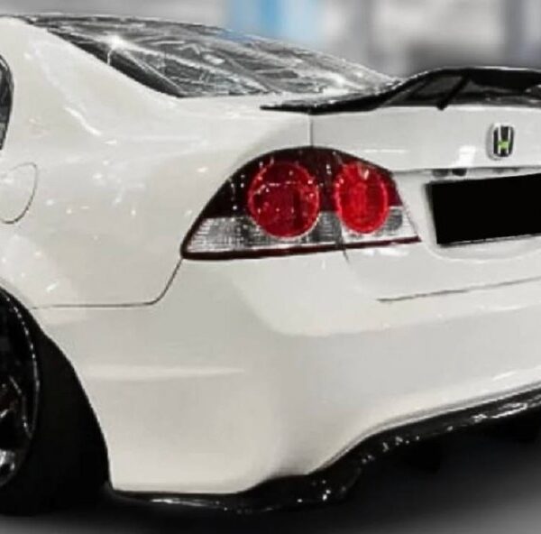 Ducktail Spoiler for Honda Civic (Gloss Black)