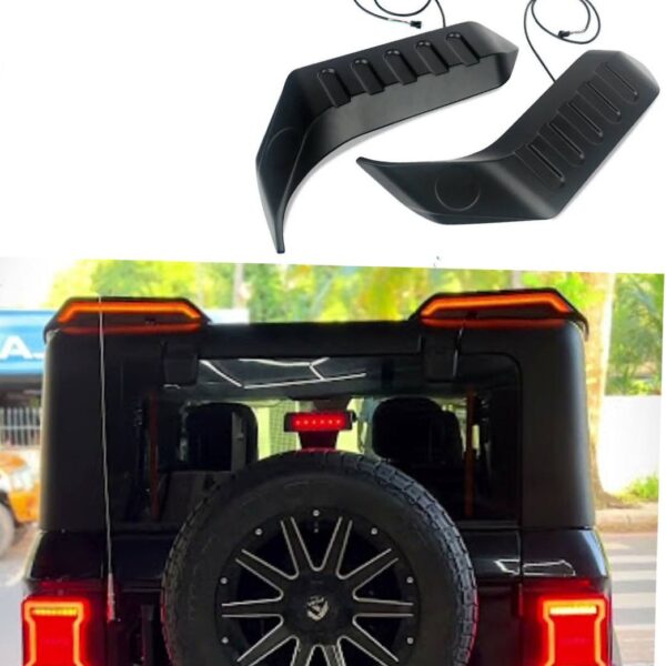 Thar G-Wagon Style Rear Spoiler With LED Brake Light | Aftermarket ABS