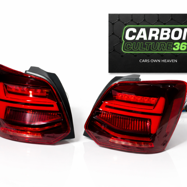 Volkswagen Polo Audi-Q2 Style Red LED Tail Lights | Aftermarket