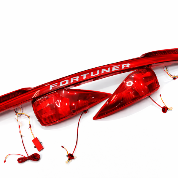 Toyota Fortuner Tail Lamps with Trunk Lights (RED- 2016+)