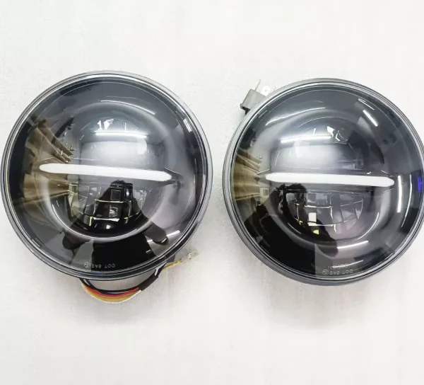 Minus Headlight Kit with DRL for Mahindra Thar (2020+) - Aftermarket (140W) LED