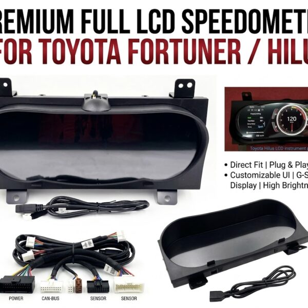 Premium Full LCD Speedometer for Toyota Fortuner / Hilux
