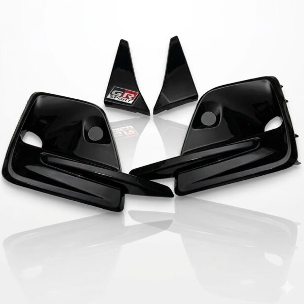 Toyota Fortuner Legender Fog Lamp Covers | Premium Glossy Black Finish