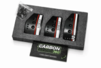 Sparco Pedal Set – Universal Foot Pedal Kit Color: Silver And Black
