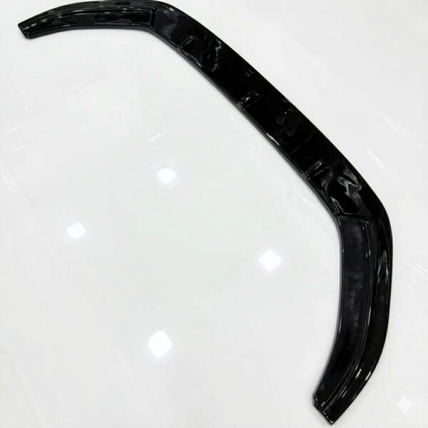 Virtus And Slavia Front Single Piece Splitter | Aftermarket Color: Gloss black
