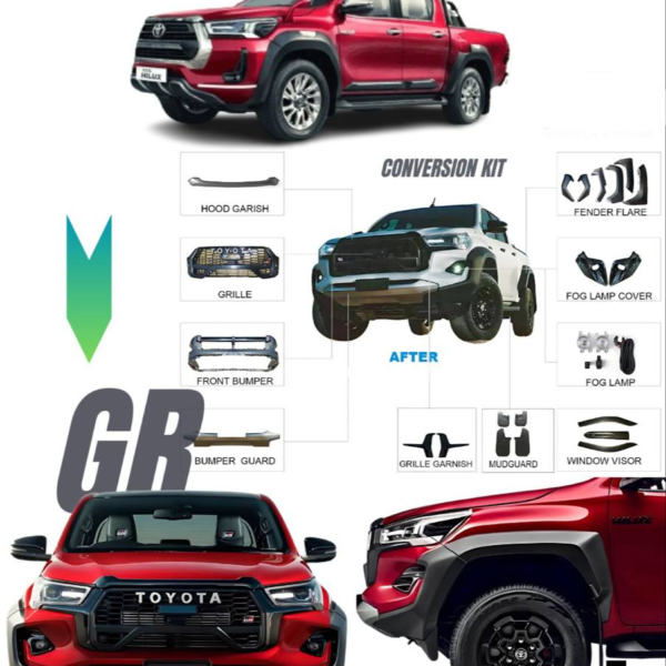 Toyota Hilux to GR Sport Conversion Kit