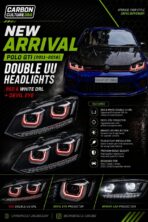 Polo GTI (2011–2018) Double U Headlights  + Devil Eye - Image 2
